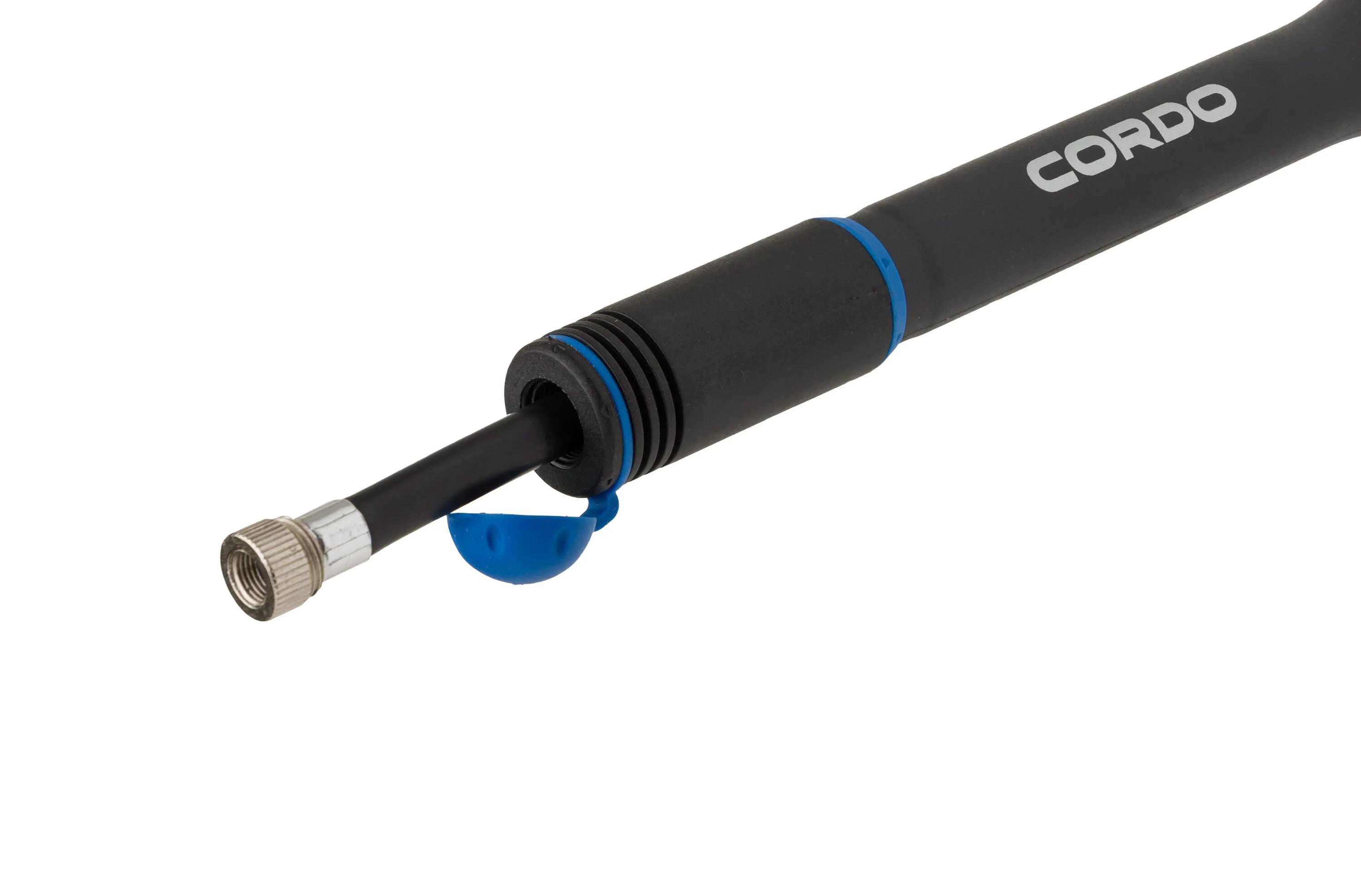 Handpomp Easy Mini Basic, compacte fietspomp 7 bar, voor alle ventielen 2/5