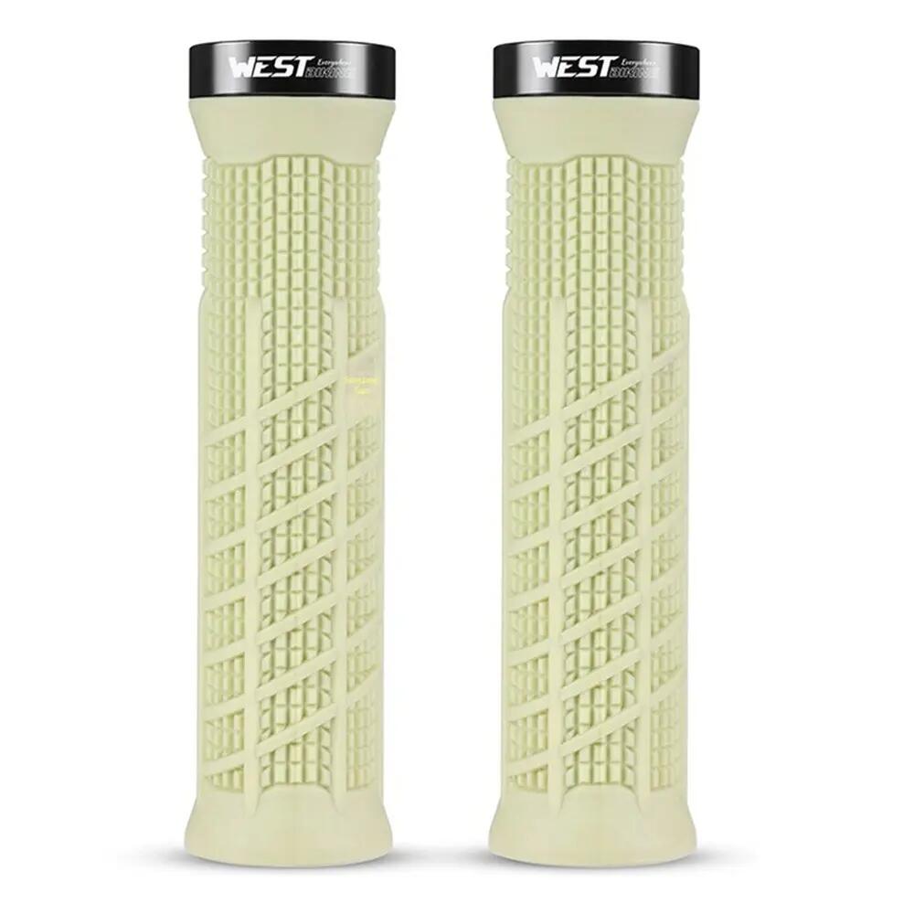 TPR bicycle grips with locking ring WEST BIKING