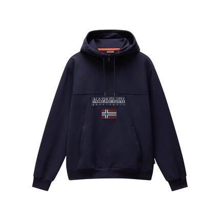 Sweatshirt à capuche 1/2 zip Napapijri Burgee 2,0