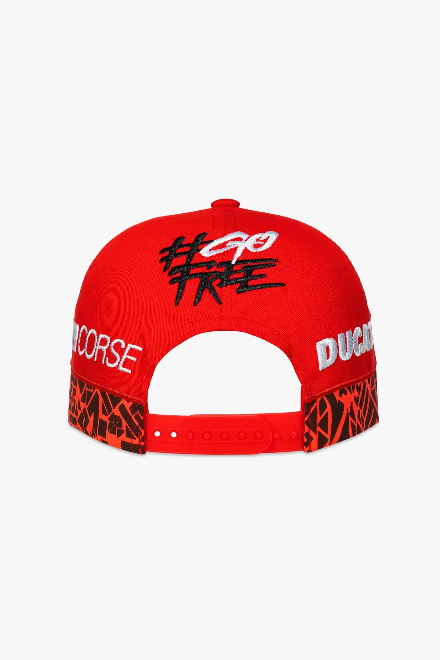 Boné VR46 Pecco Criança Vermelho 3/6