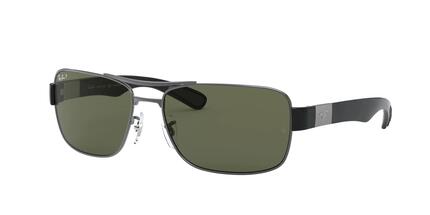 Lunettes de soleil Ray-Ban RB3522 Homme Gris