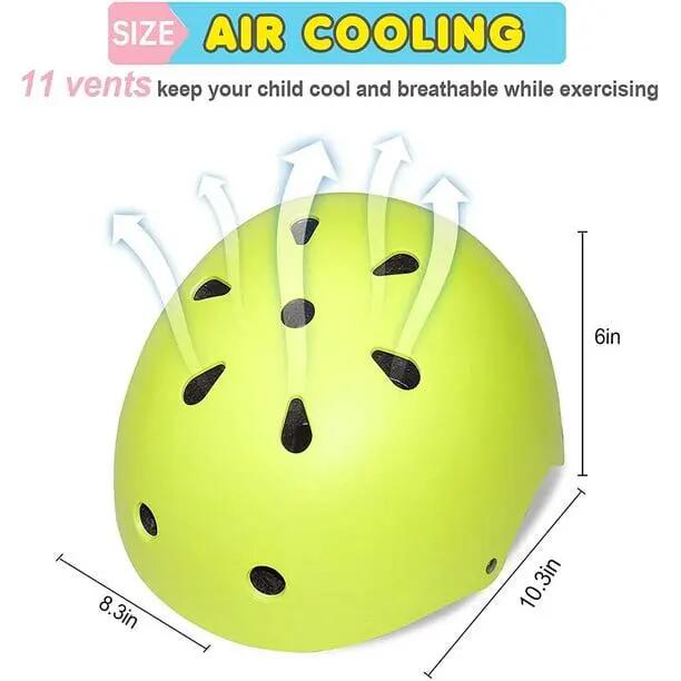 Casque de vélo enfant ventilé et réglable pour les tout-petits de 3 à 8 ans (gar 3/5