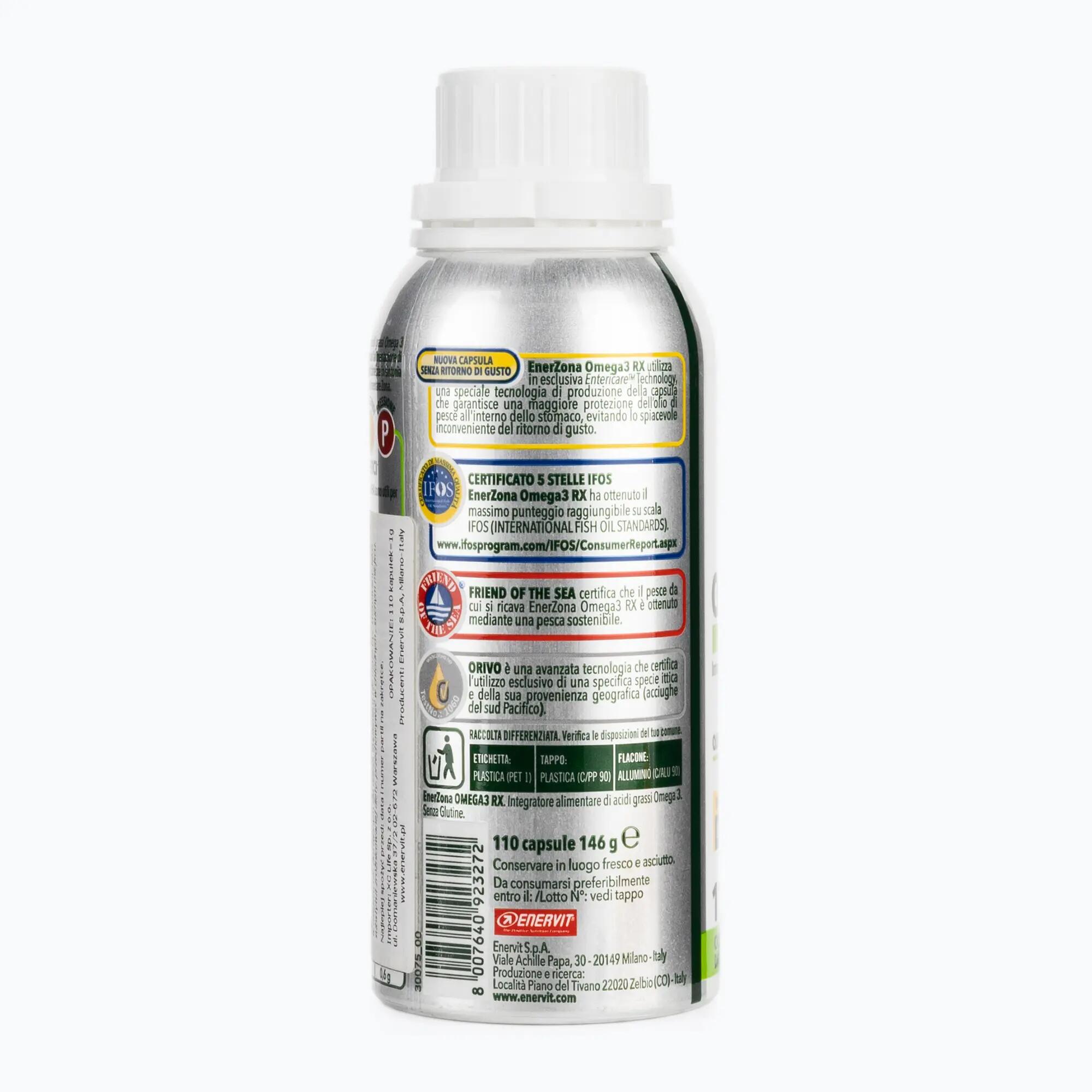 Kwasy tłuszczowe Enervit EnerZona Omega-3 RX 110 kapsułek 2/4