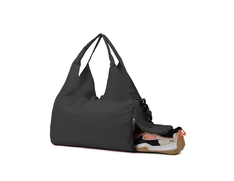 Sac de sport fourre-tout avec compartiment à chaussures pour femme, sac de voyag 3/6