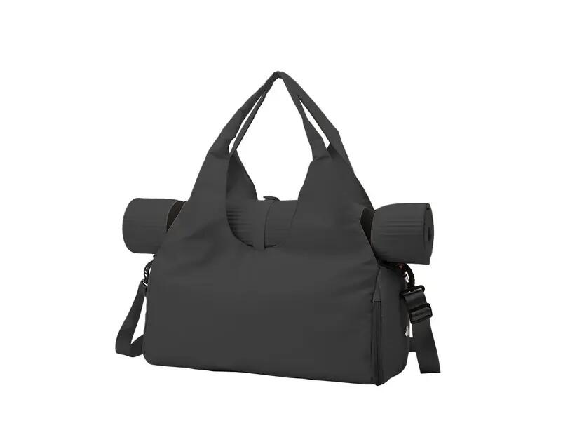 Sac de sport fourre-tout avec compartiment à chaussures pour femme, sac de voyag 2/6