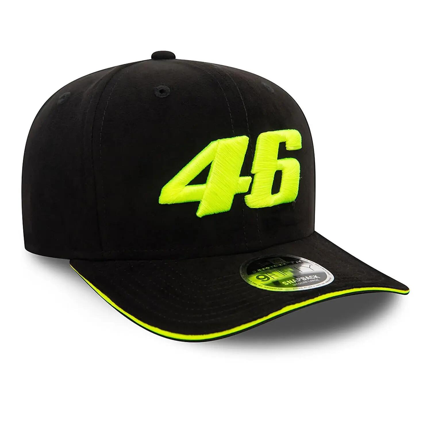 Kappe New Era VR46 Fall 2024 LVMCA507004002 Herren Schwarz S/M 3/4