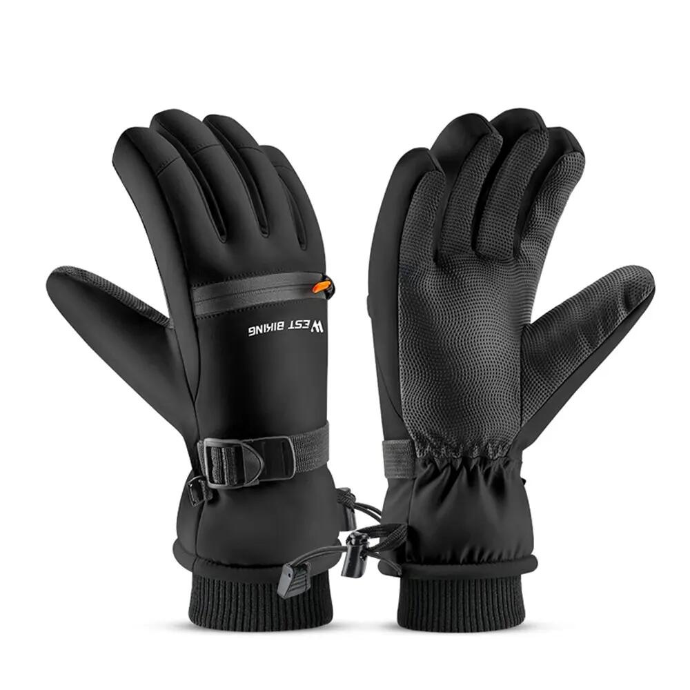 Gants hiver imperméables tactiles WEST BIKING 2/3