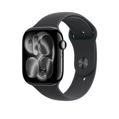 Apple watch series 11 unisex zwart 46mm