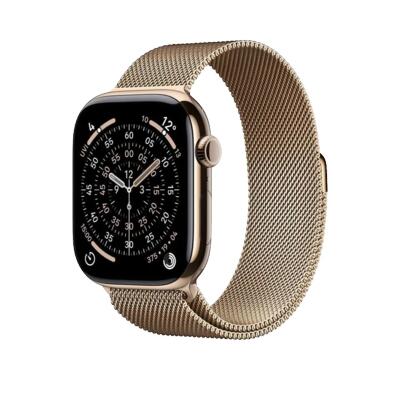 Smartwatch apple series 11 gps + cellular 46mm goud titanium