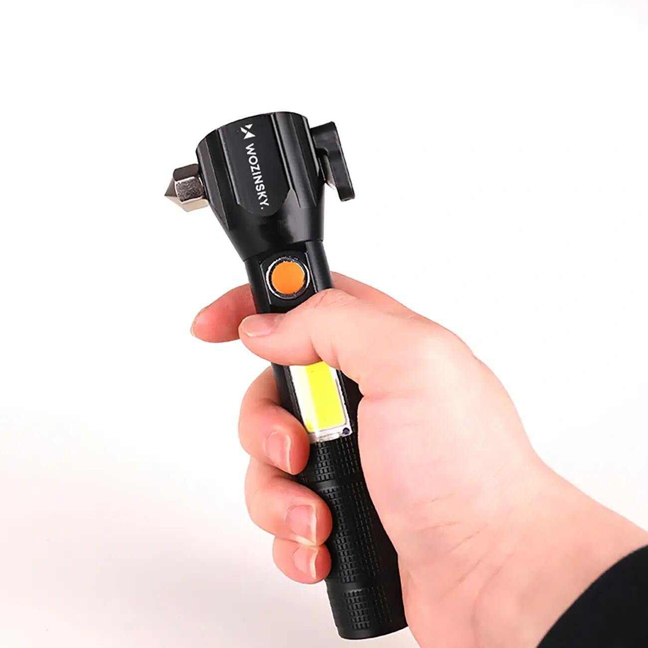Lampe torche multifonction 500 lm avec accessoires WOZINSKY 3/7