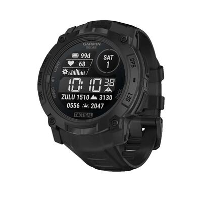 Slimme horloge garmin instinct 3 solar tactical edition 50 mm zwart