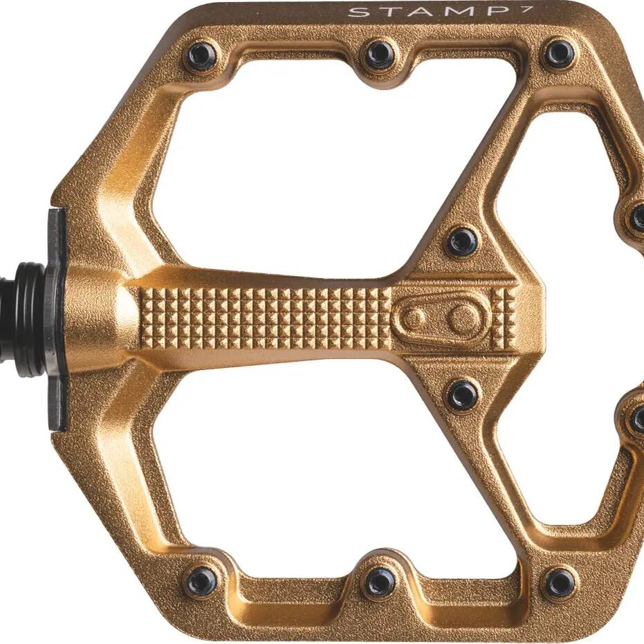 CrankbrothersPedal Stamp 7 small Loic Bruni Signature Bronze Edition