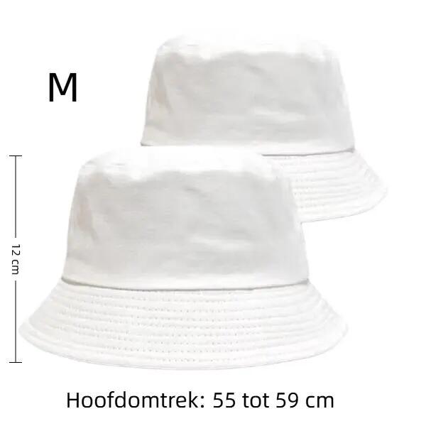 Lot de 2 chapeaux bob blancs, chapeaux d'été pour hommes et femmes, compagnon de 2/7