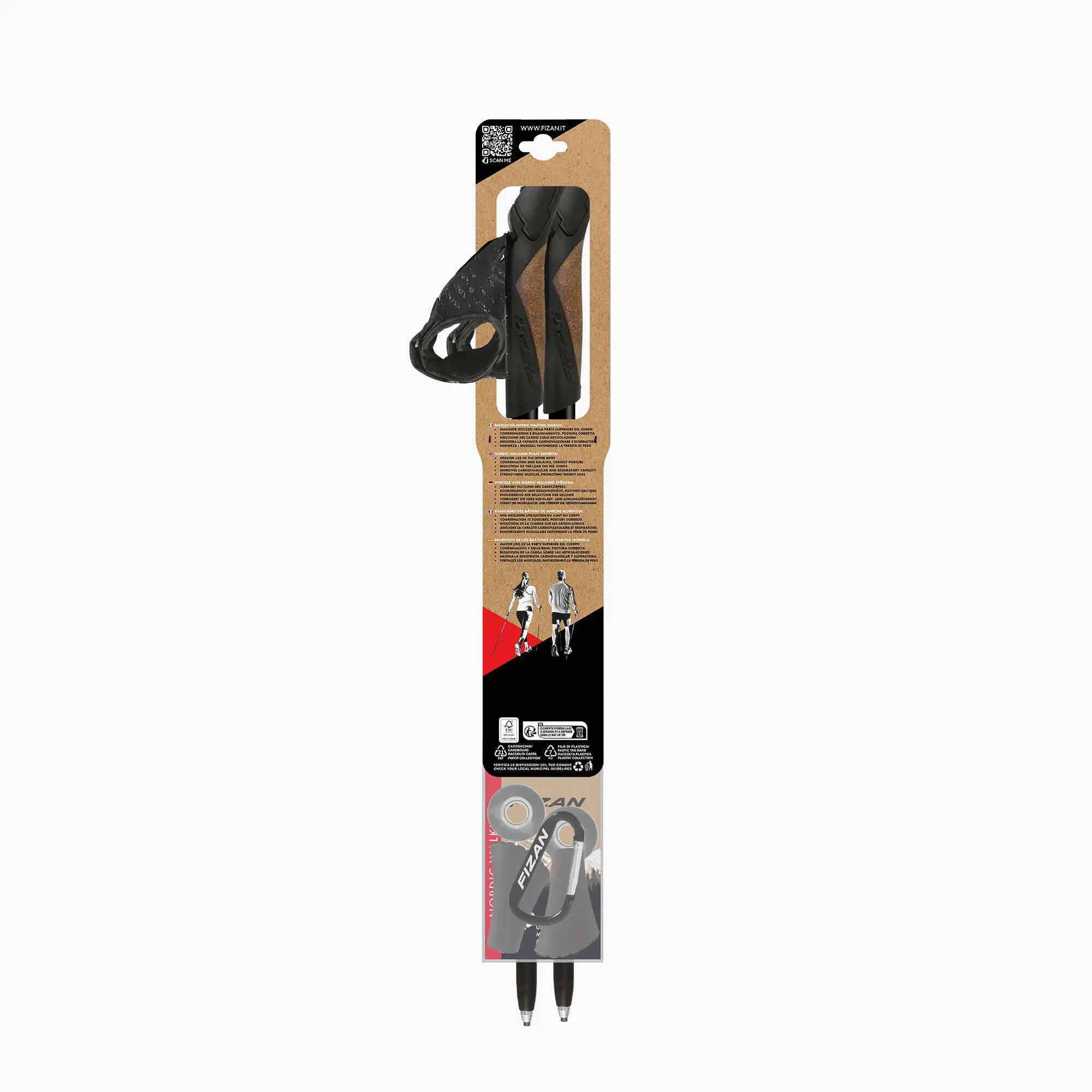 Kije nordic walking Fizan Lite 4 Tech 6/7