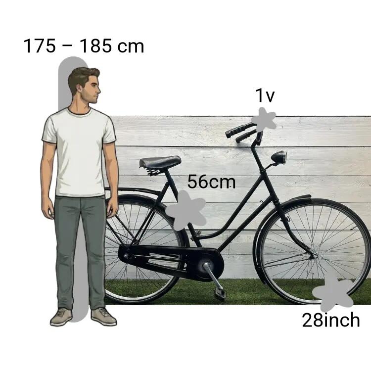 Bicicletta usata Gazelle 2/4