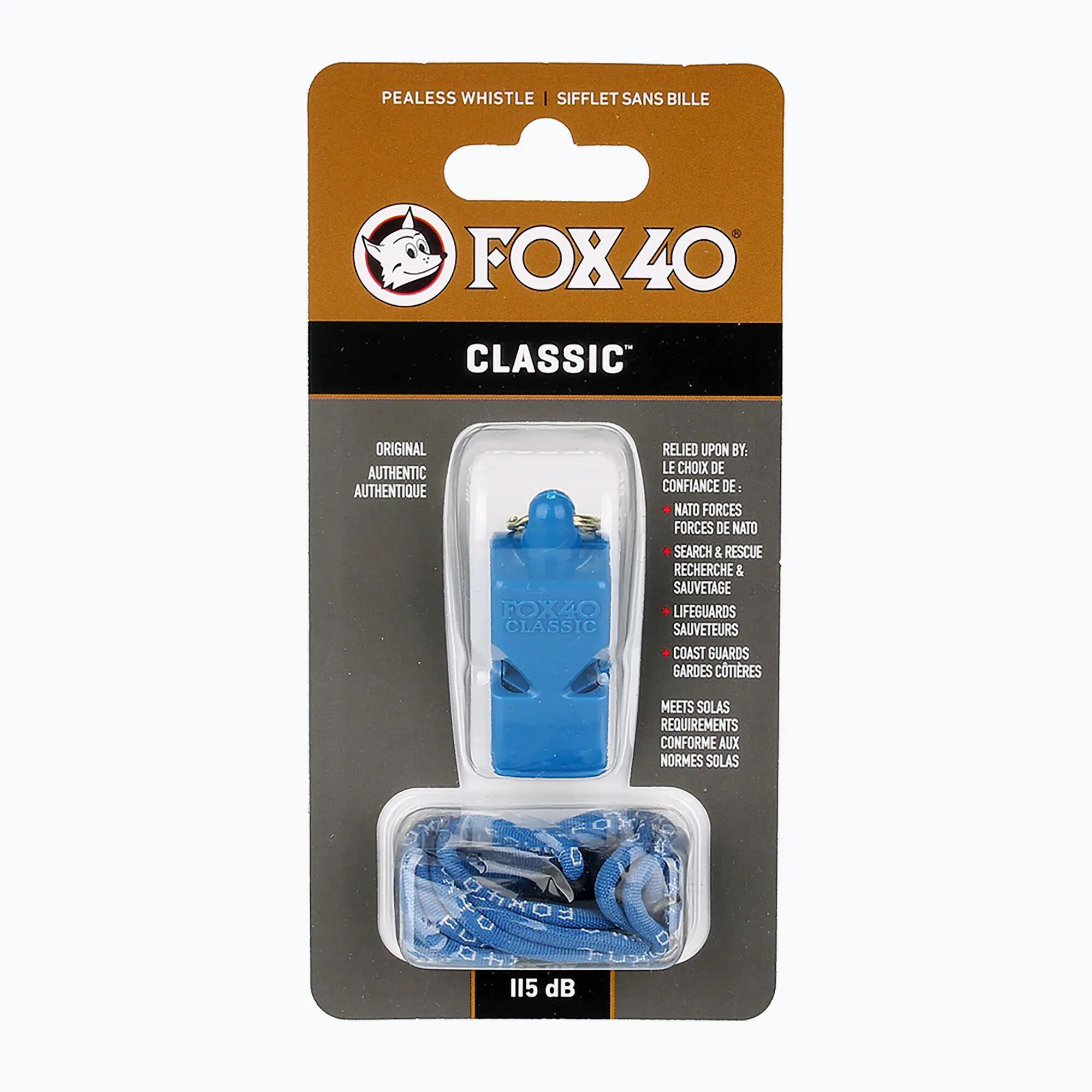 Gwizdek ze sznurkiem Fox 40 Classic Safety 2/3