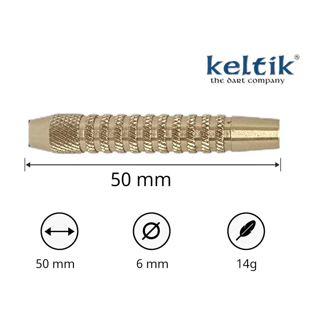 Dardos soft Keltik Red Giant 14 g 2/6