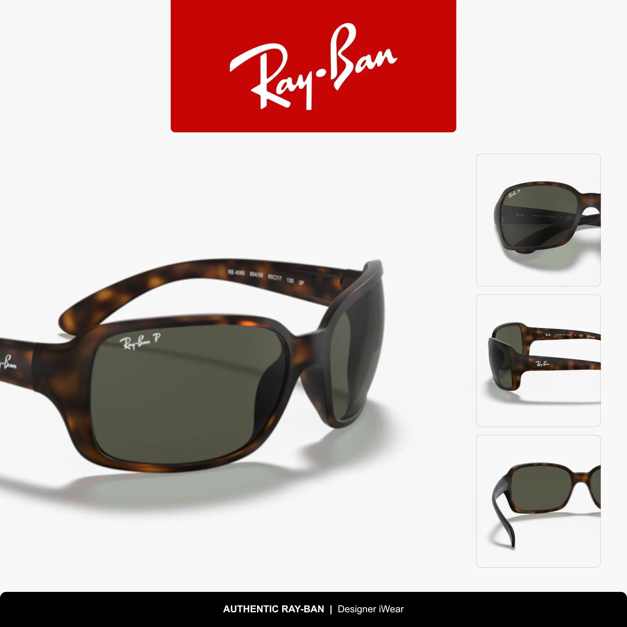 Occhiali da sole Ray-Ban RB4068 Unisex Marrone 6/6