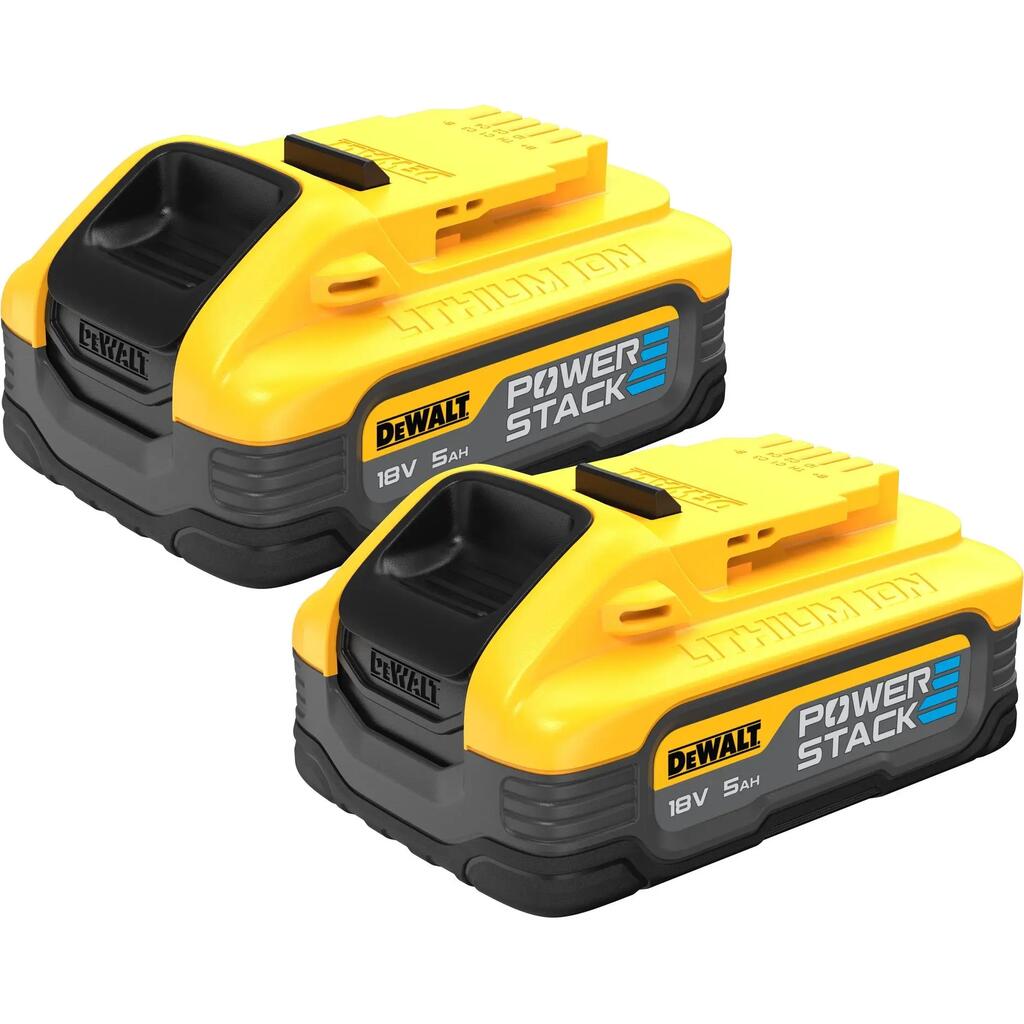 DeWalt Powerstack DCBP518H2 18 V 5.0 Ah Battery Set 2 pcs