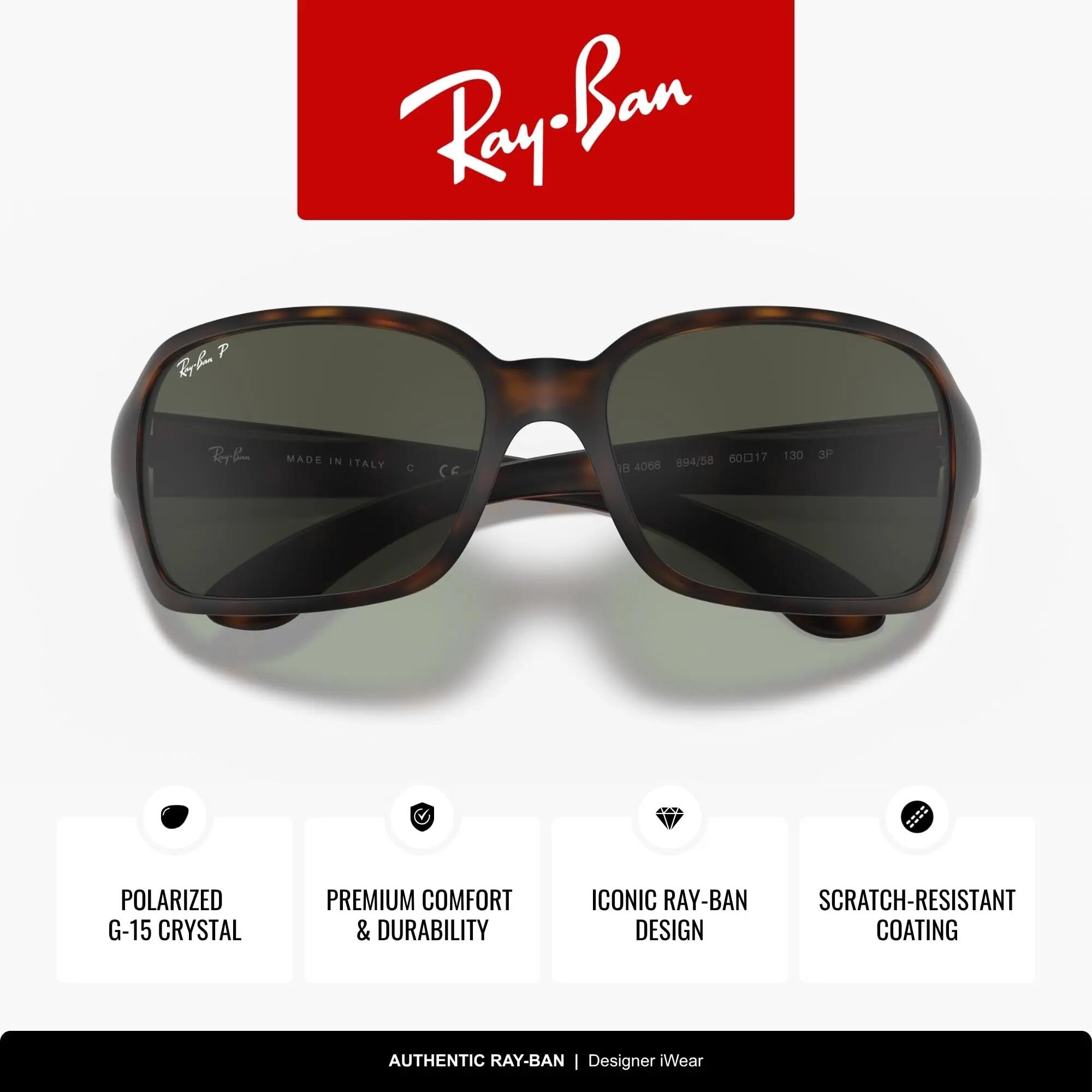 Occhiali da sole Ray-Ban RB4068 Unisex Marrone 3/6