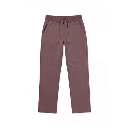 Pantalon de sport à coupe droite, avec clous sur les poches et logo