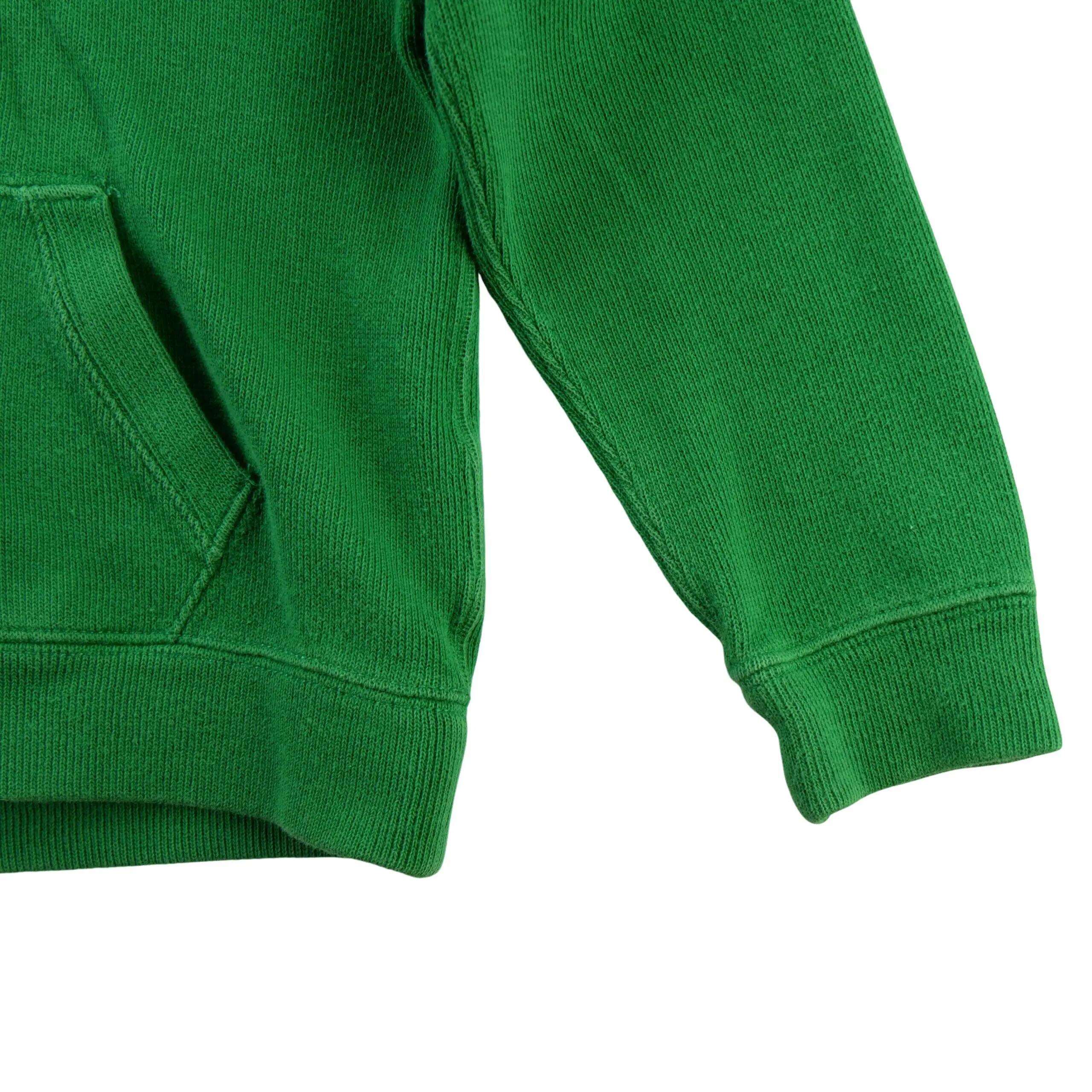Seconde vie - Sweat à capuche Garçon Big Pony Vert - Bon état 4/8