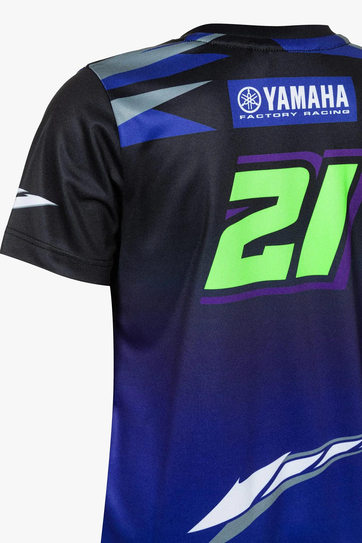 Camiseta VR46 Morbidelli Yamaha Niño Negro 7-8 años 3/3