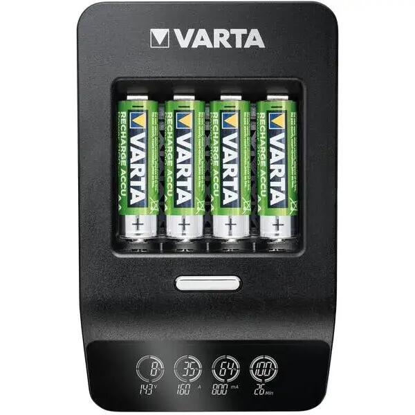 Varta LCD Ultra Fast Charger+ charger incl. 4x AA