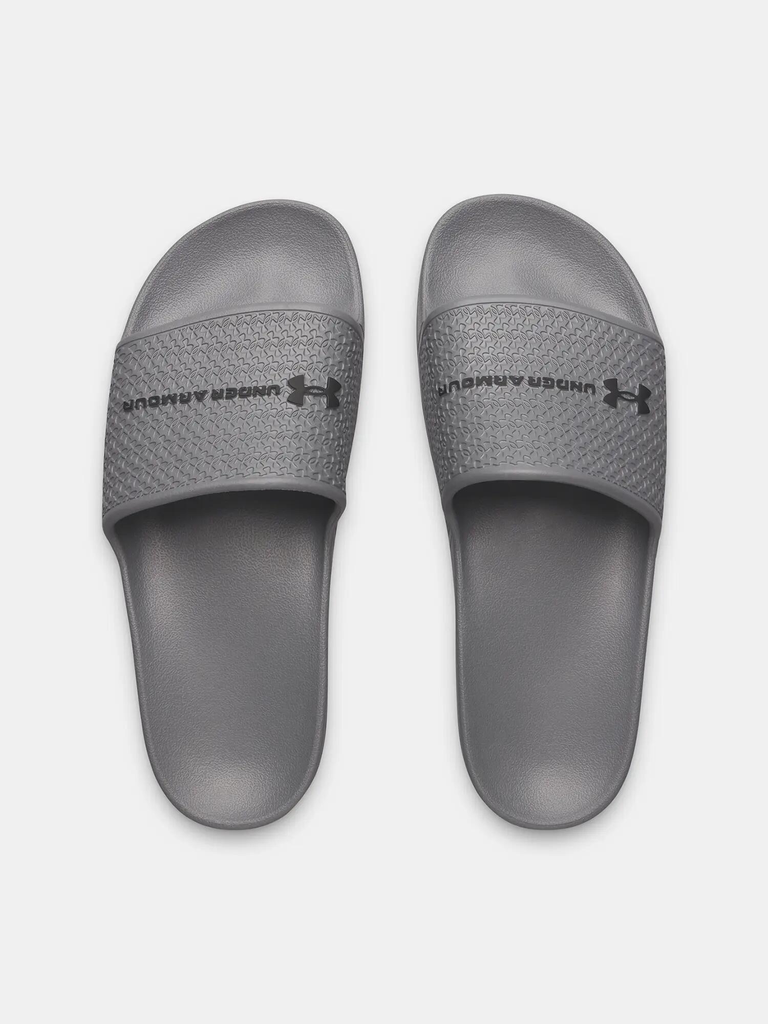 Klapki męskie Under Armour ARMR Shower titan gray/titan gray/black 5/5