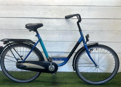 Batavus stadsfiets bike, blauw