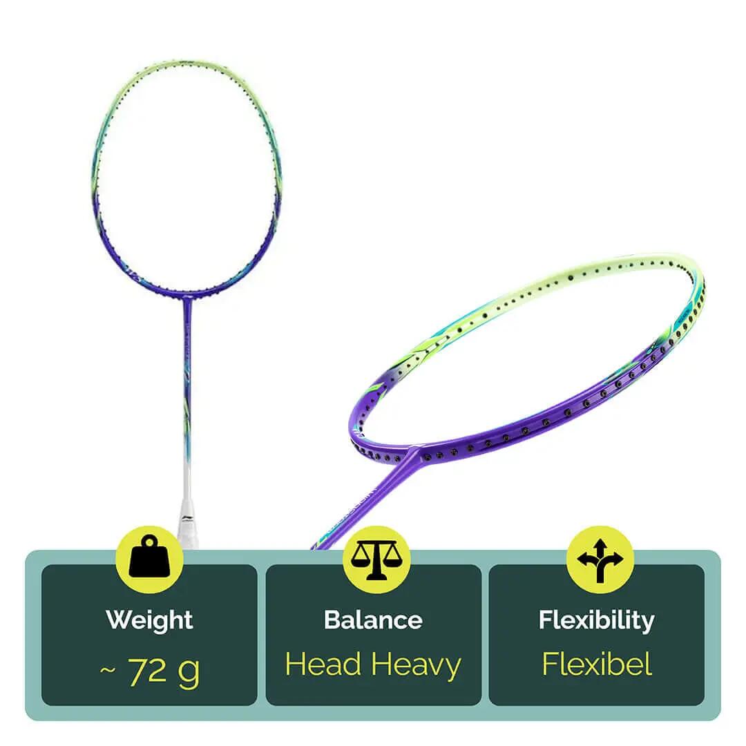Unisex Badmintonschläger Li-Ning Windstorm 72 Power 3/5