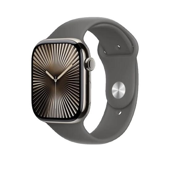Montre connectée Apple Watch Series 10 GPS + Cellular Titan