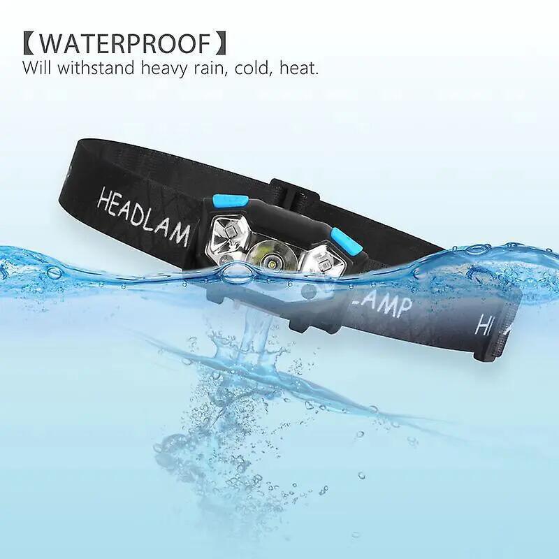 Lampe frontale LED, lampe de travail LED 5000 lumens, lampe frontale à détecteur 2/5