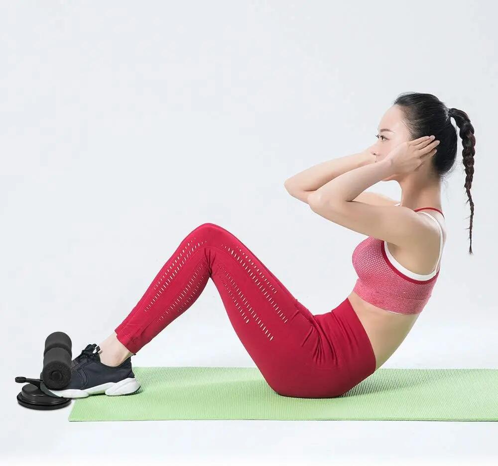 Barre de maintien abdominale à ventouses autoportantes pour équipement de muscul 8/8