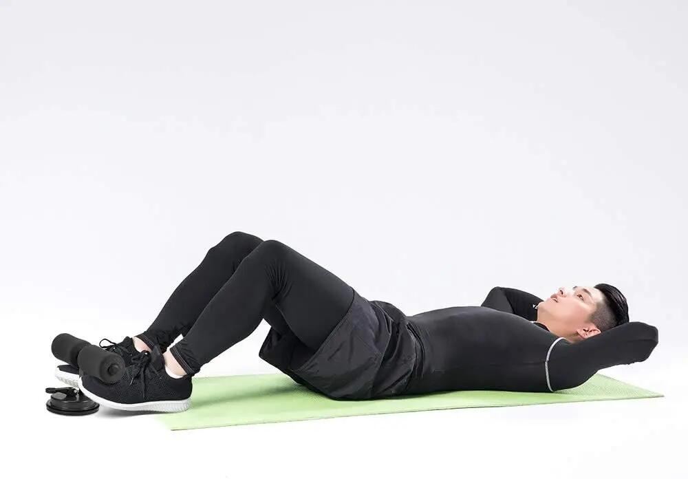 Barre de maintien abdominale à ventouses autoportantes pour équipement de muscul 6/8