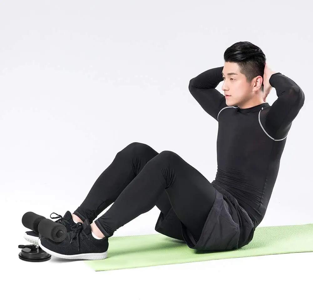 Barre de maintien abdominale à ventouses autoportantes pour équipement de muscul 5/8