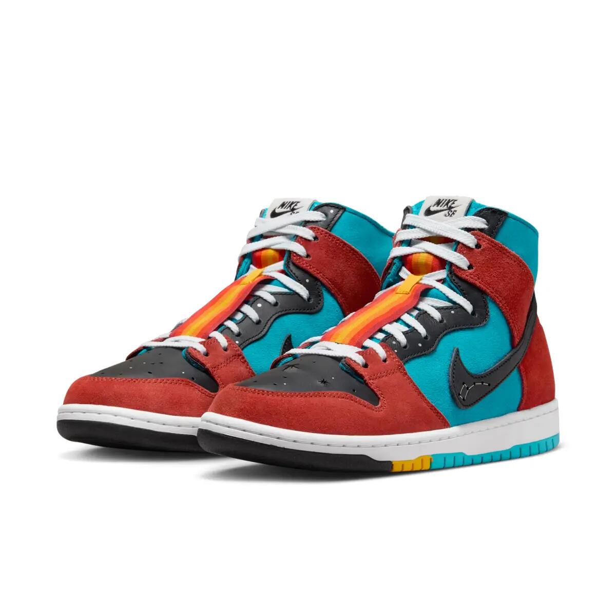 Chaussures  SB Dunk High Di'orr Greenwood Navajo Arts 3/6