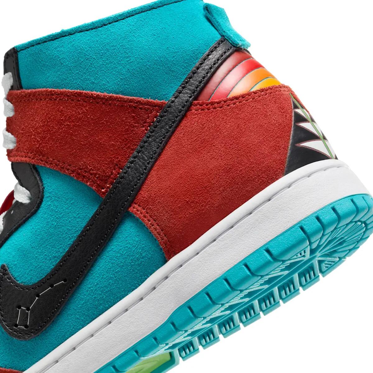Chaussures  SB Dunk High Di'orr Greenwood Navajo Arts 6/6