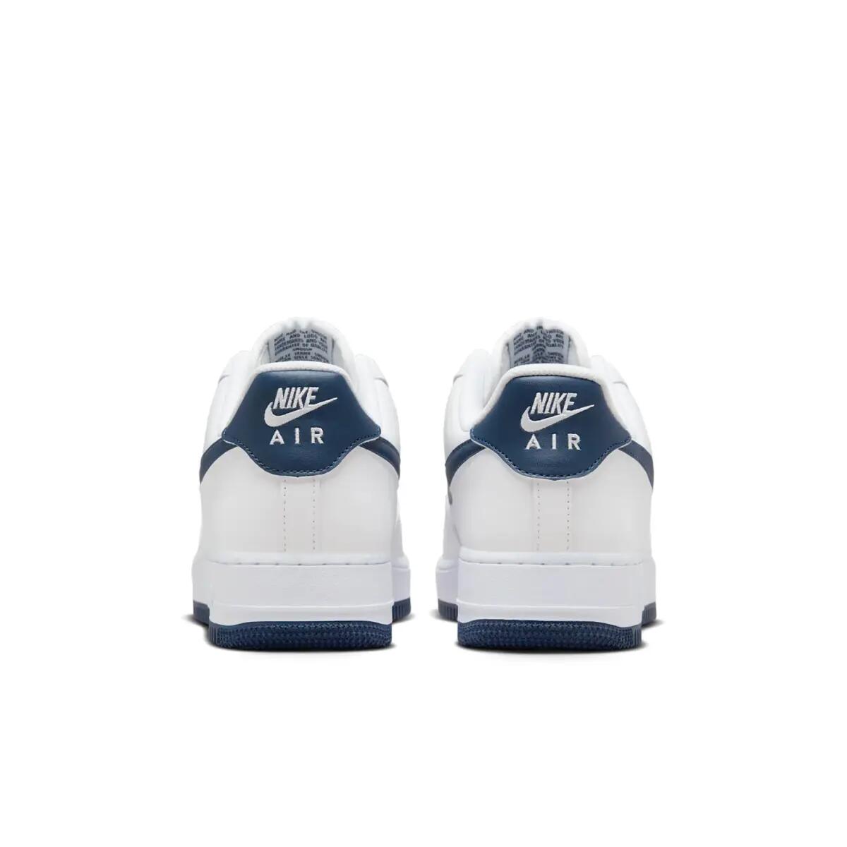 Nike Air Force 1 White Midnight Navy 6/6