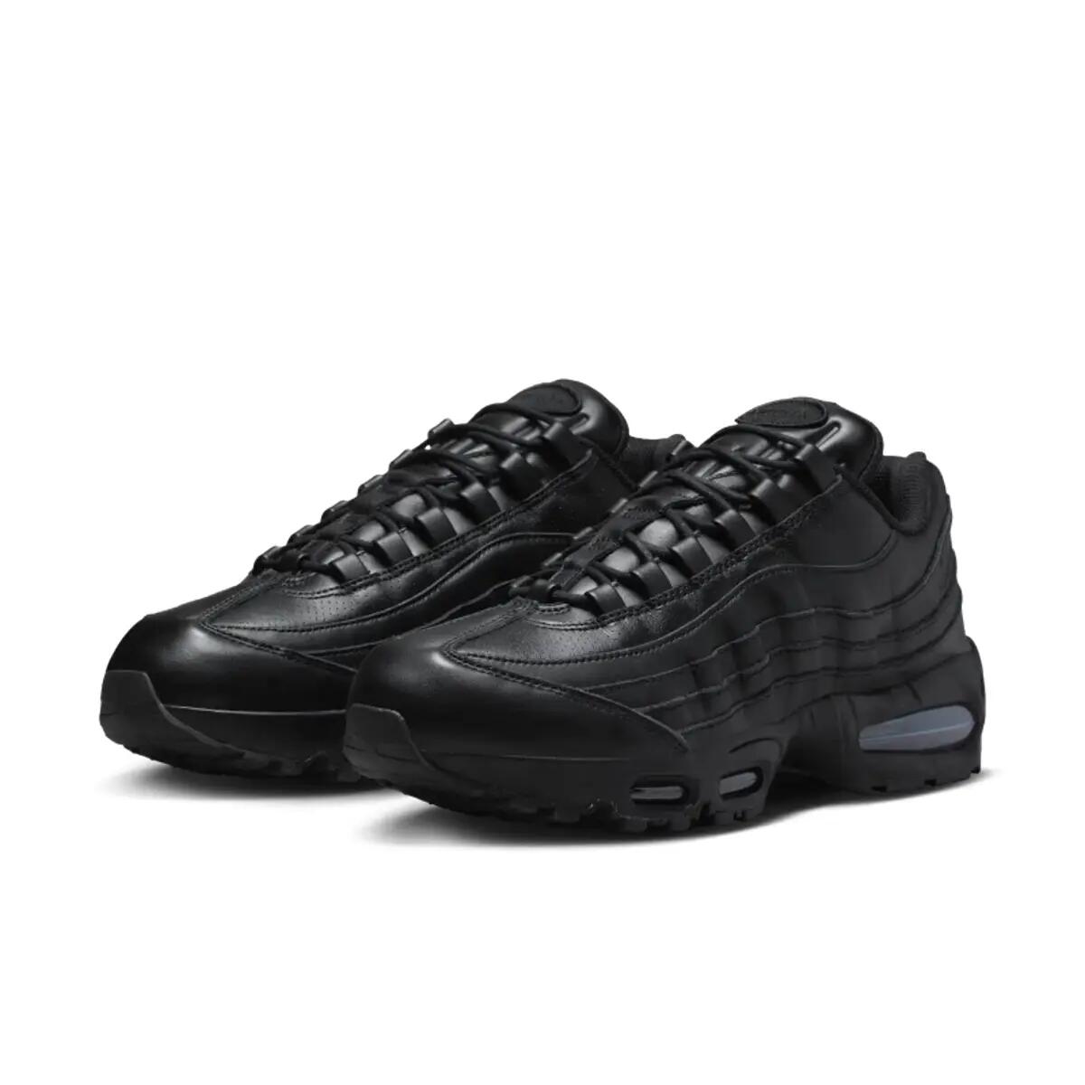 Nike Air Max 95 QS Big Bubble Black Leather 5/6