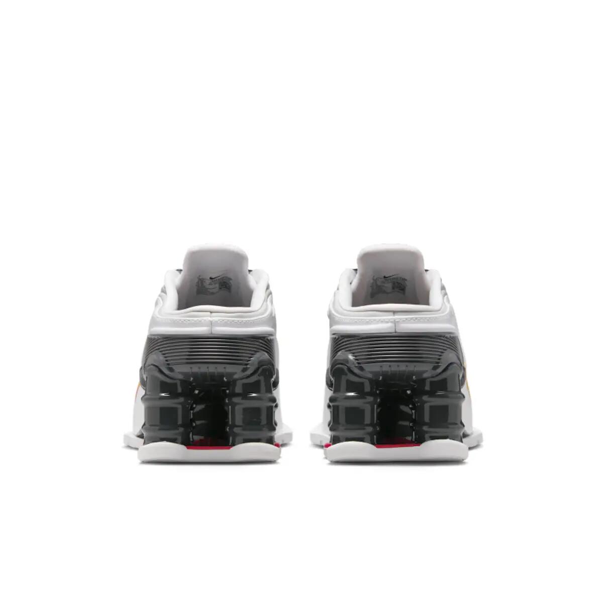 Shox MR4 Mule Martine Rose Metallic Platinum Varsity Red 6/6