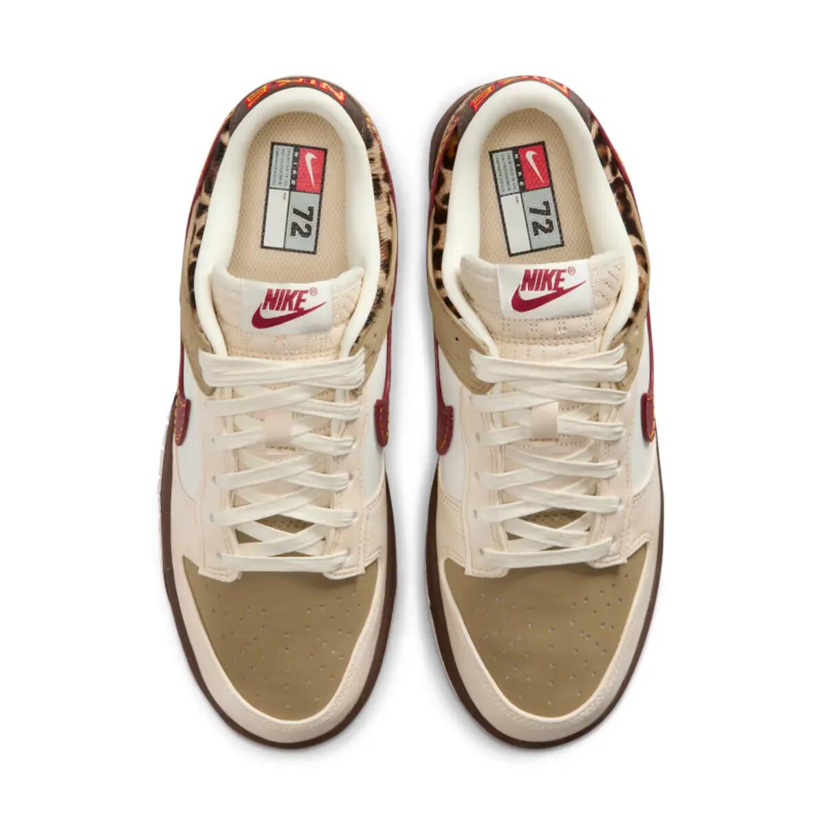 Schoenen  Dunk Low Retro Khaki Team Red Pearl White 5/6