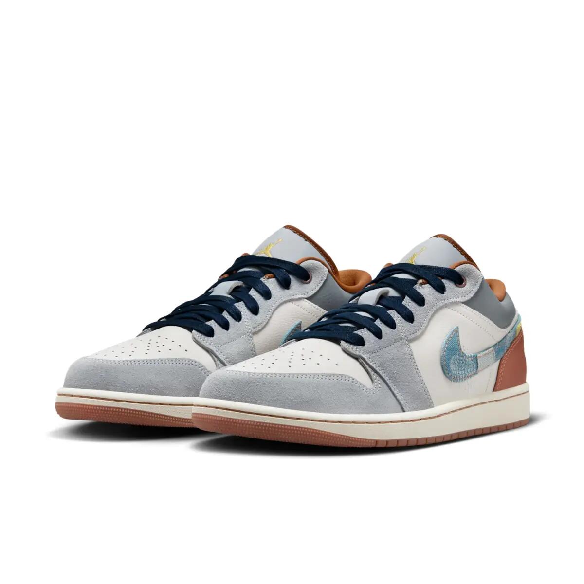 Zapatillas  1 Low SE Phantom Repaired Denim Swoosh 3/6