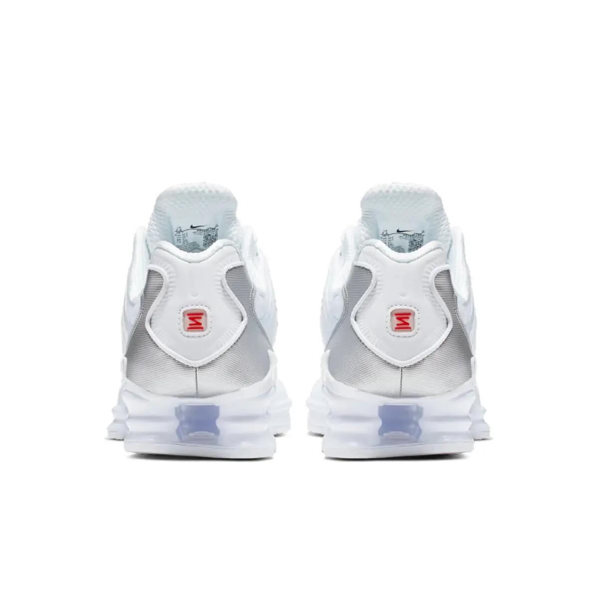 Chaussures  Shox TL White Metallic Silver Orange 6/6