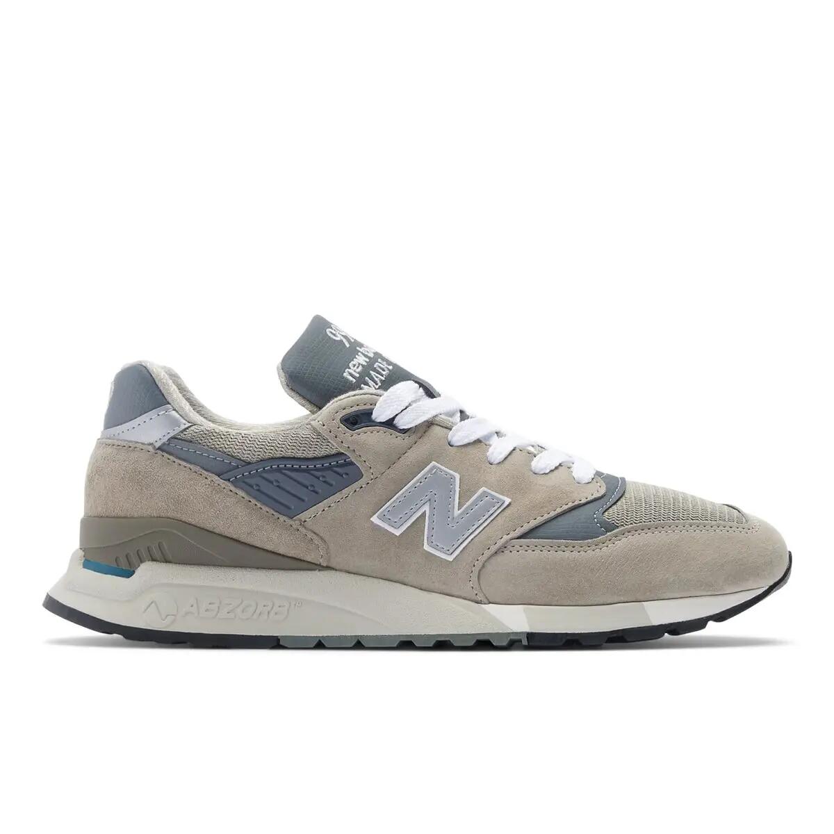 Chaussures New Balance Made In Usa 998 Core gris 5/5