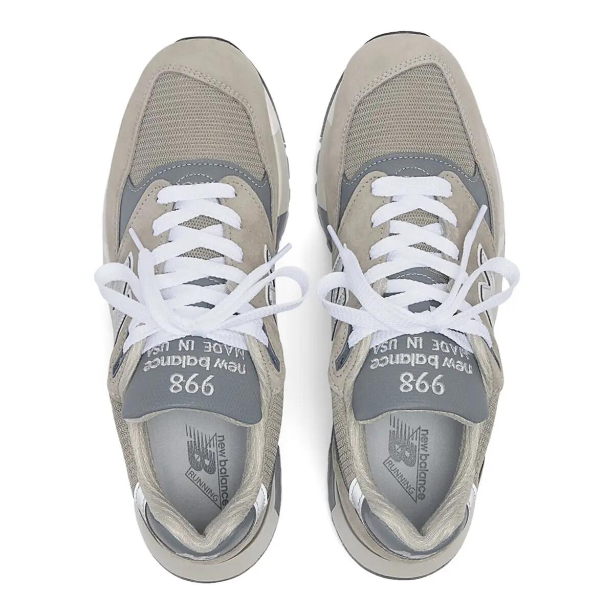 Chaussures New Balance Made In Usa 998 Core gris 4/5