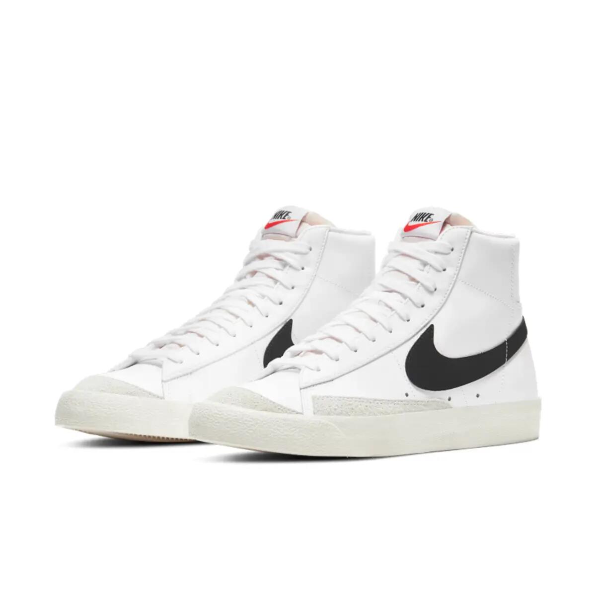 Schoenen  Blazer Mid '77 Vintage White Black 4/6