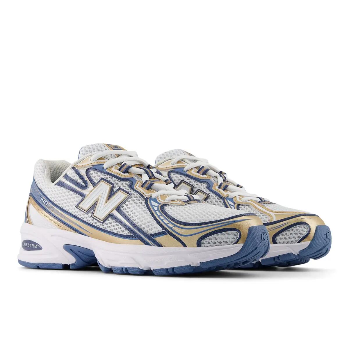 Zapatillas 740 Blue Gold Metallic 4/5