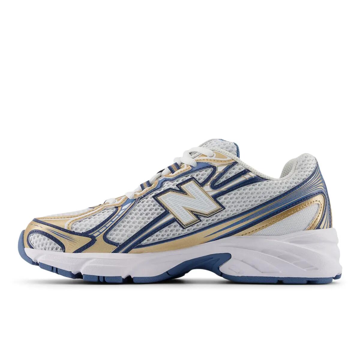 Zapatillas 740 Blue Gold Metallic 3/5
