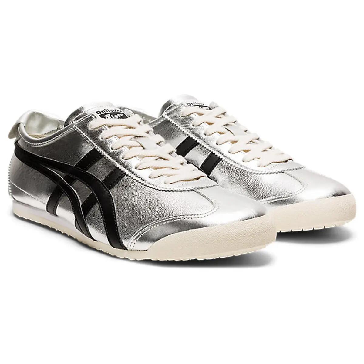 Onitsuka Tiger Mexico 66 Pure Silver Black 4/4